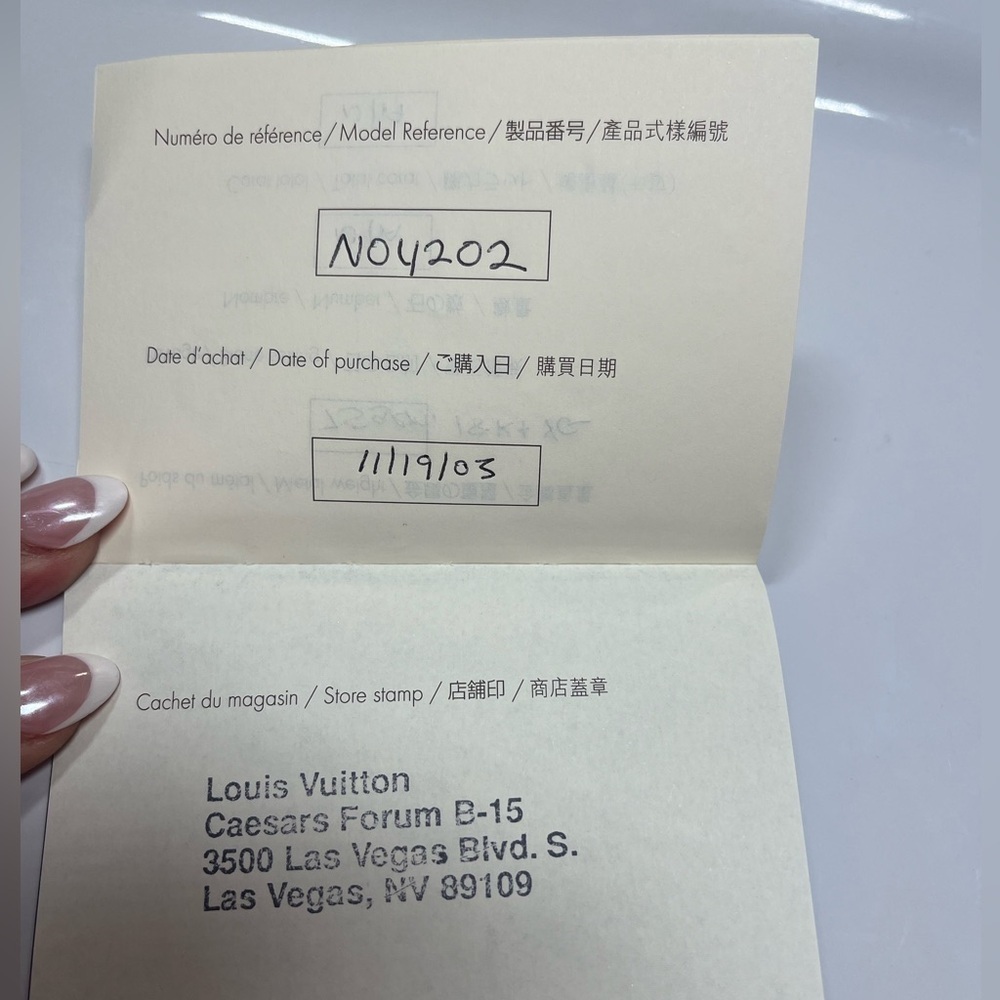 LOUIS VUITTON 2003 18KT GOLD CHARM BRACELET W/ 5 CHARMS - Picture 7 of 14